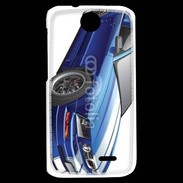 Coque HTC Desire 310 Mustang bleue