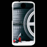 Coque HTC Desire 310 Jantes et escarpins