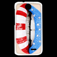 Coque HTC Desire 310 Lèvres made in USA