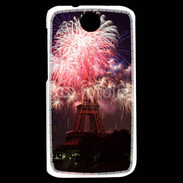 Coque HTC Desire 310 Feux d'artifice Tour Eiffel