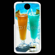 Coque HTC Desire 310 Cocktail piscine