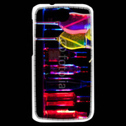 Coque HTC Desire 310 Cocktails rose et jaune