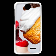 Coque HTC Desire 310 Bouche gourmande