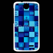 Coque HTC Desire 310 Mosaïque de la mer