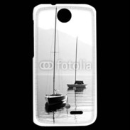 Coque HTC Desire 310 Bateau sur un lac