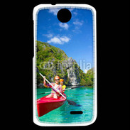 Coque HTC Desire 310 Kayak dans un lagon