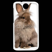 Coque HTC Desire 310 Lapin marron
