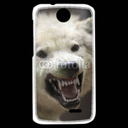 Coque HTC Desire 310 Attention au loup