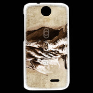Coque HTC Desire 310 Taureau en dessin