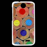 Coque HTC Desire 310 Art crayon de couleur