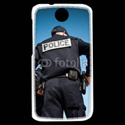 Coque HTC Desire 310 Agent de police 5
