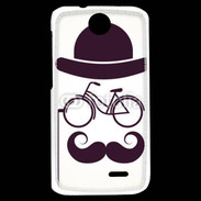 Coque HTC Desire 310 Moustache vélo 10