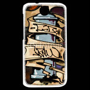 Coque HTC Desire 310 Graffiti bombe de peinture 6