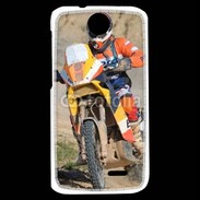 Coque HTC Desire 310 Rallie Raid en moto