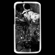 Coque HTC Desire 310 Moto sexy 3