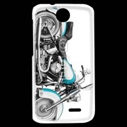 Coque HTC Desire 310 Vintage moto Harley