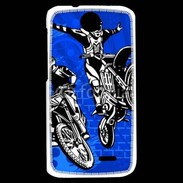 Coque HTC Desire 310 Stunt moto 1