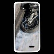Coque HTC Desire 310 Roue en feu dragster 8