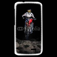 Coque HTC Desire 310 Moto cross la nuit 15