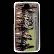 Coque HTC Desire 310 Arrivée de course de trot en sulky