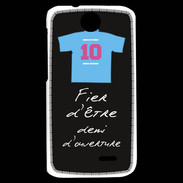 Coque HTC Desire 310 Demi d'ouverture Bonus offensif-défensif Noir 2