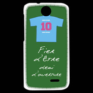 Coque HTC Desire 310 Demi d'ouverture Bonus offensif-défensif Vert 2