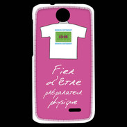 Coque HTC Desire 310 Préparateur physique Bonus offensif-défensif Rose