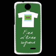 Coque HTC Desire 310 Soigneur Bonus offensif-défensif Vert