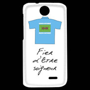 Coque HTC Desire 310 Soigneur Bonus offensif-défensif Blanc 2