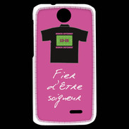 Coque HTC Desire 310 Soigneur Bonus offensif-défensif Rose 2