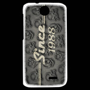Coque HTC Desire 310 Since crane gris 1988