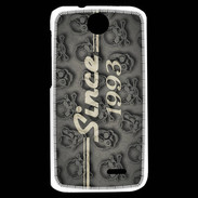 Coque HTC Desire 310 Since crane gris 1993