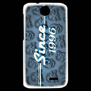 Coque HTC Desire 310 Since crane bleu 1996