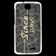 Coque HTC Desire 310 Since crane gris 1968