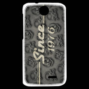 Coque HTC Desire 310 Since crane gris 1976