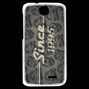 Coque HTC Desire 310 Since crane gris 1995