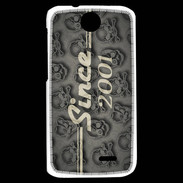 Coque HTC Desire 310 Since crane gris 2001