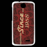 Coque HTC Desire 310 Since crane rouge 1958