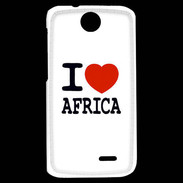 Coque HTC Desire 310 I love Africa
