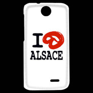 Coque HTC Desire 310 I love Alsace 2