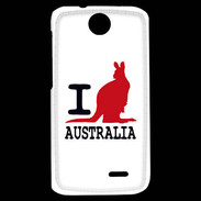 Coque HTC Desire 310 I love Australia 2