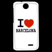 Coque HTC Desire 310 I love Barcelona