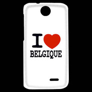 Coque HTC Desire 310 I love Belgique