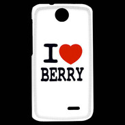 Coque HTC Desire 310 I love Berry