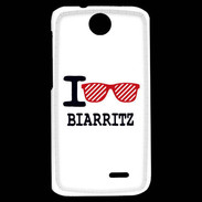 Coque HTC Desire 310 I love Biarritz 2