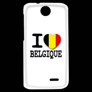 Coque HTC Desire 310 I love Belgique 2