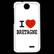 Coque HTC Desire 310 I love Bretagne