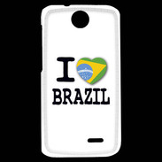 Coque HTC Desire 310 I love Brazil 2