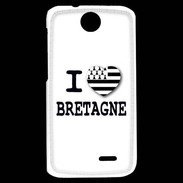 Coque HTC Desire 310 I love Bretagne 3