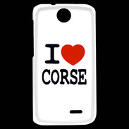 Coque HTC Desire 310 I love Corse